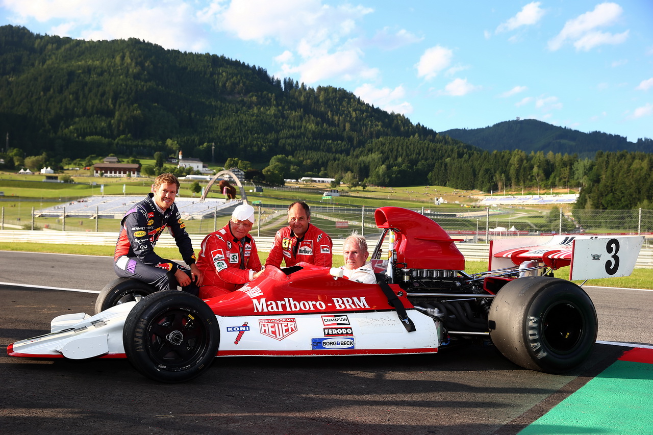 S Vettelem, Bergerem a Markem u BRM, které mu moc radostí nepřineslo