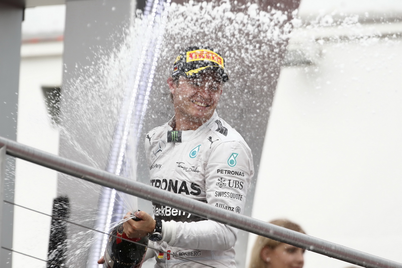 Rosberg je zatím posledním vítězem německé Grand Prix.