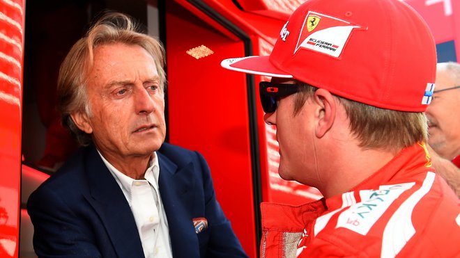 Montezemolo s Räikkönenem, kterého měl u Ferrari Bianchi nahradit