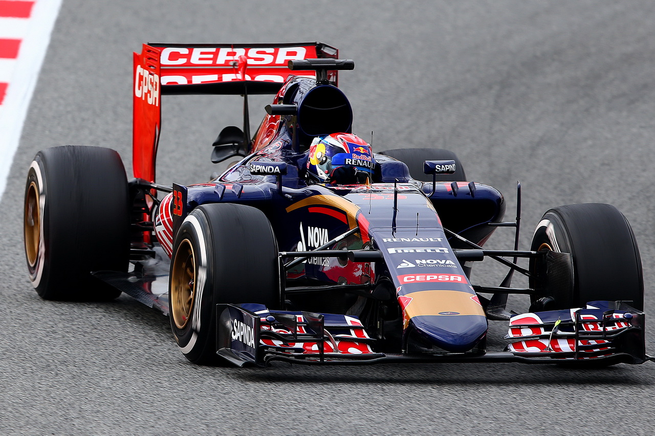 Max Verstappen s vozem Toro Rosso STR10
