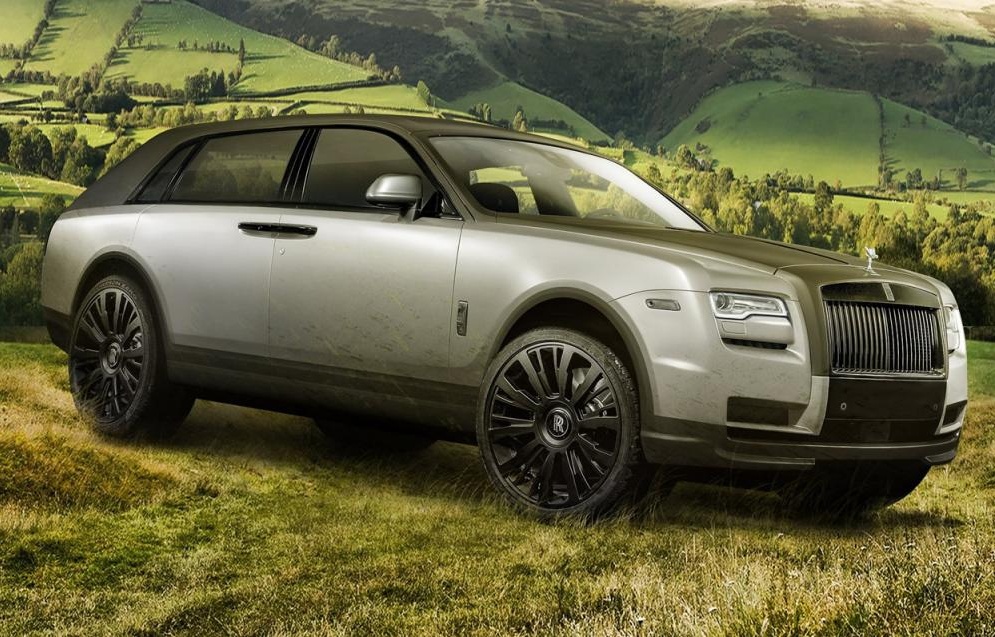 Možná podoba budoucího SUV britského Rolls Royce
