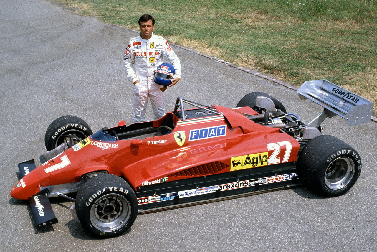 Také Ferrari musel v sezóně sčítat ztráty - tragicky zahynulého Villeneuva nahradil Patrick Tambay