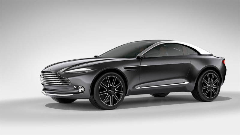 Aston Martin DBX by se měl na silnicích objevit do roku 2020.