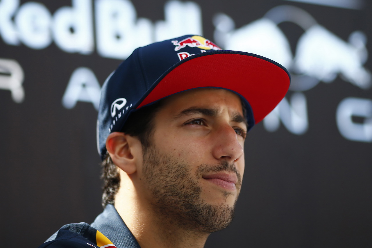 Smutný Daniel Ricciardo