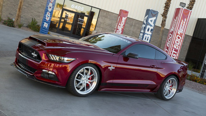 Nový Super Snake je postaven na základu vozu Mustang GT 2015
