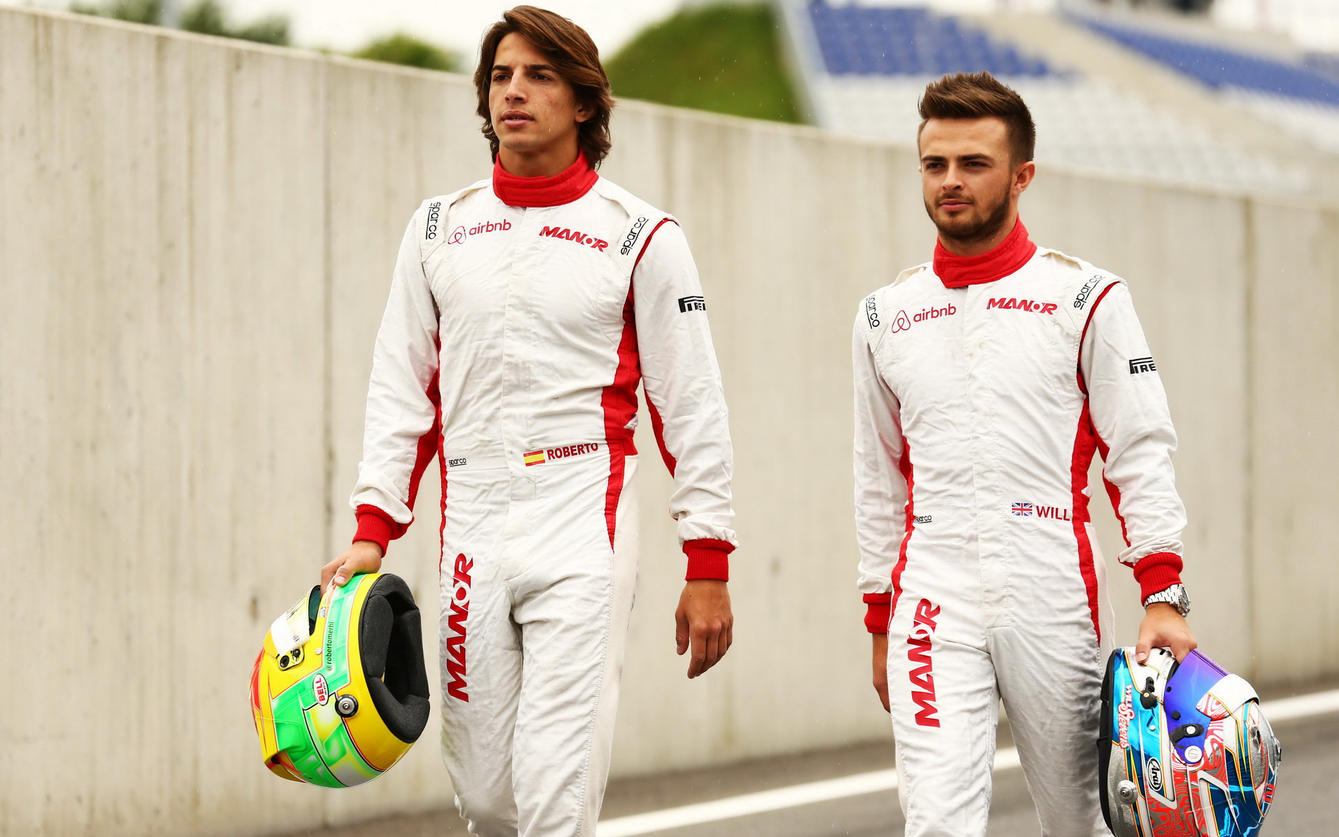 Roberto Merhi s Willem Stevensem