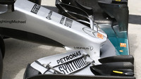 Přední křídlo vozu Mercedes F1 W06 Hybrid