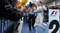 Rosberg a jeho radost z vítězství ve VC Rakouska