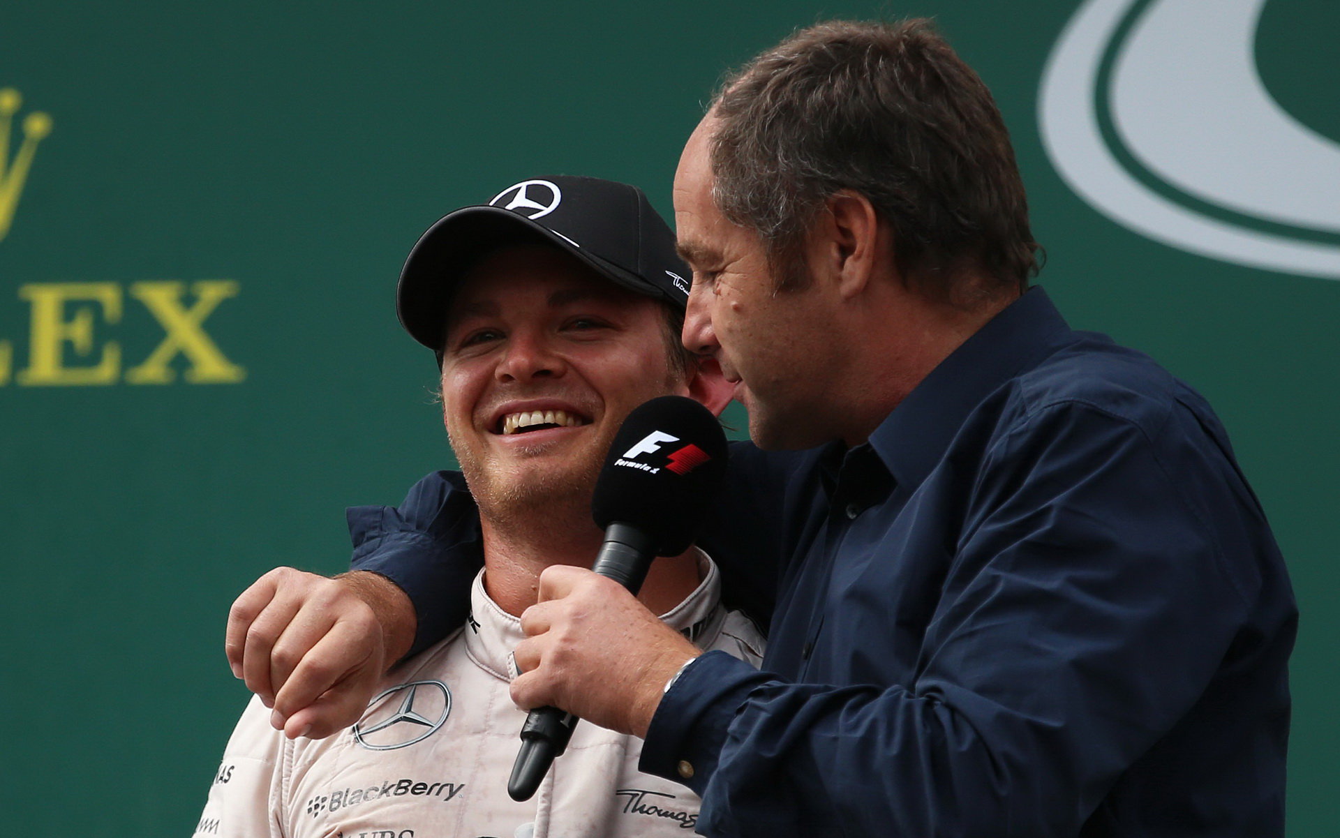Rosberg, rozhovor s Bergerem
