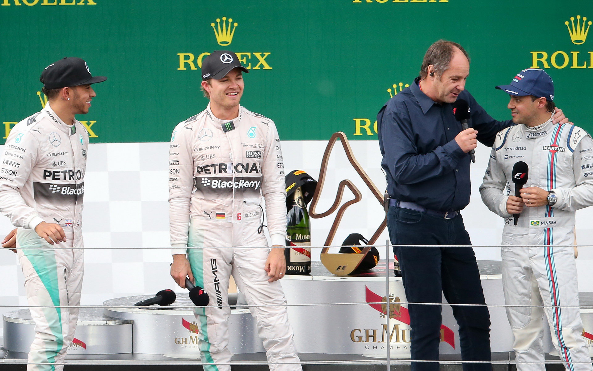 Gerhard Berger startoval na domácí půdě pětkrát, ale nevyhrál ani jednou.