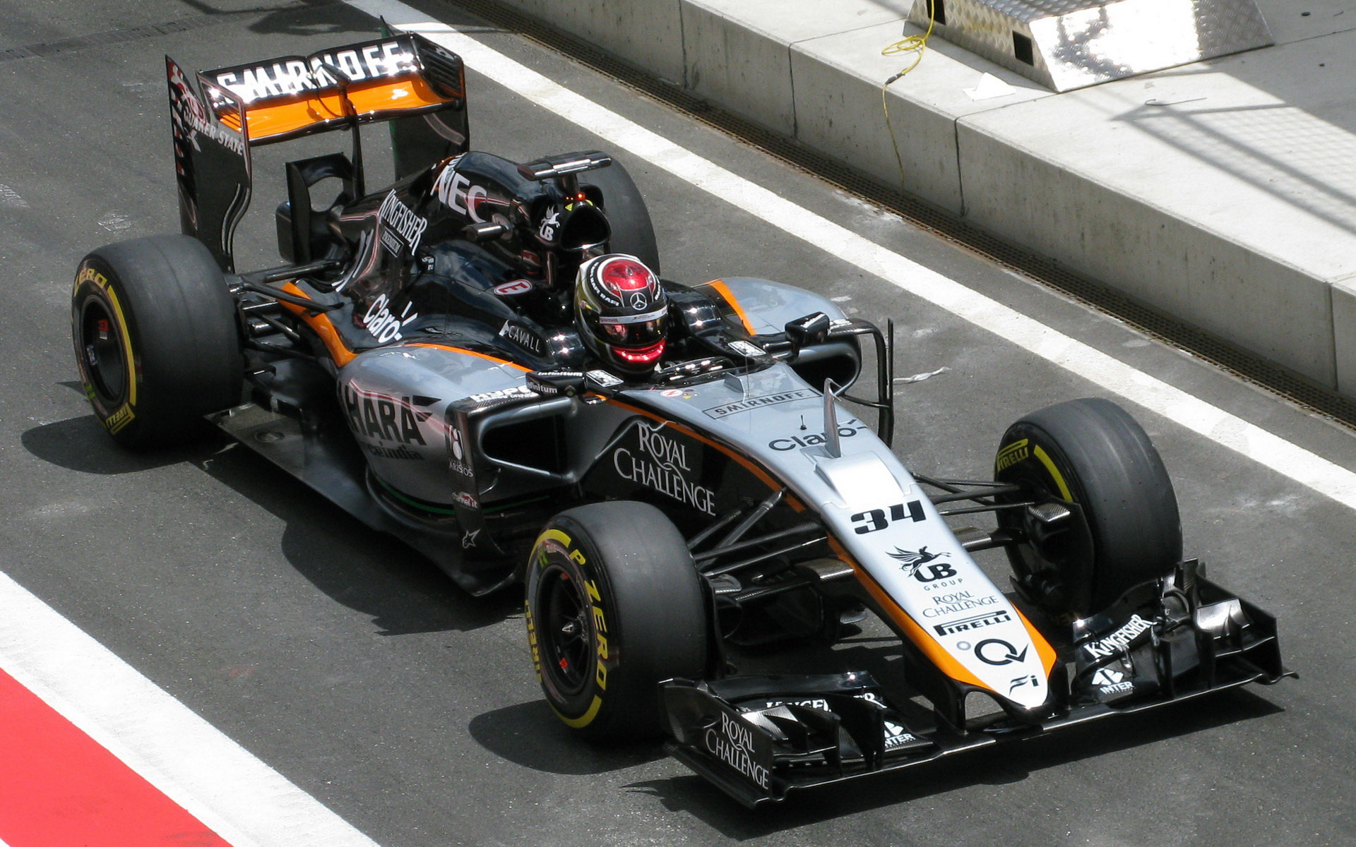 Wehrlein si vyzkoušel v F1 vůz Force India...