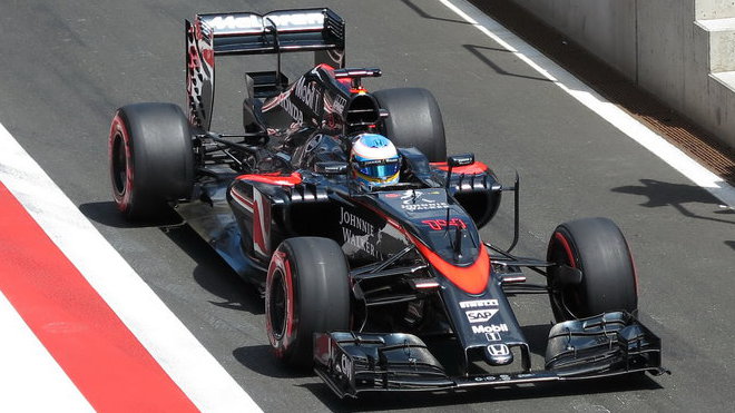 Fernando Alonso s McLarenem