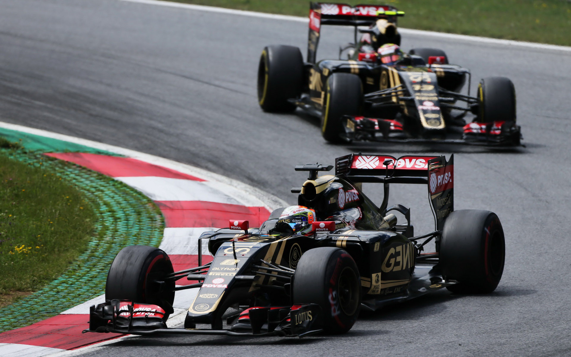 Grosjean - Maldonado