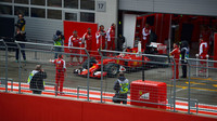 Antonio Fuoco a Ferrari SF15-T při testech na Red Bull Ringu (23.6.2015).