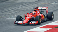 Antonio Fuoco a Ferrari SF15-T při testech na Red Bull Ringu (23.6.2015).