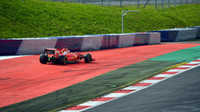 Antonio Fuoco a Ferrari SF15-T při testech na Red Bull Ringu (23.6.2015).