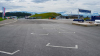 Starý Österreichring, Voest Hugel za startem na horizontu