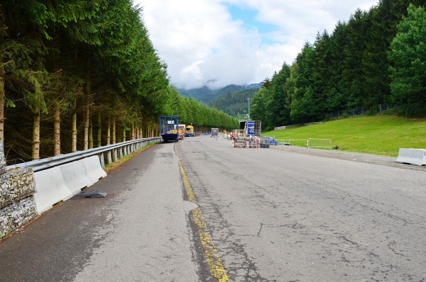 Starý Österreichring, Flatschach podle obce ležící vedle