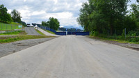 Starý Österreichring, svodidla na rovince Valvoline