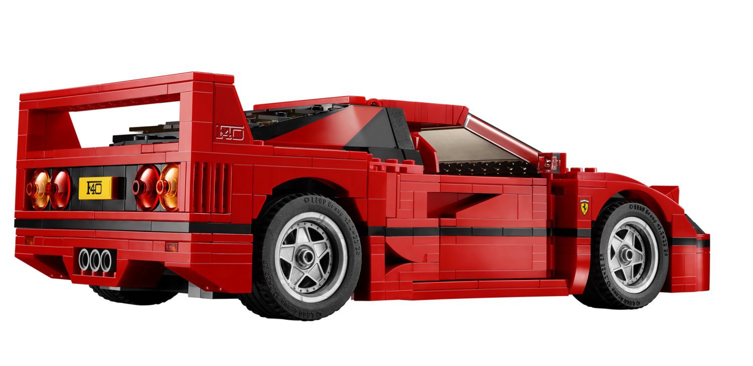 Lego Ferrari F40 může být vaše již za 90 dolarů či 90 eur