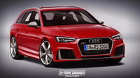 Audi RS4 Avant (render)