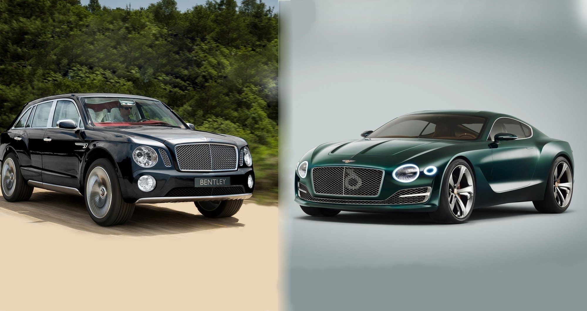 Bentley SUV vs. Bentley EXP 10 Sport 6