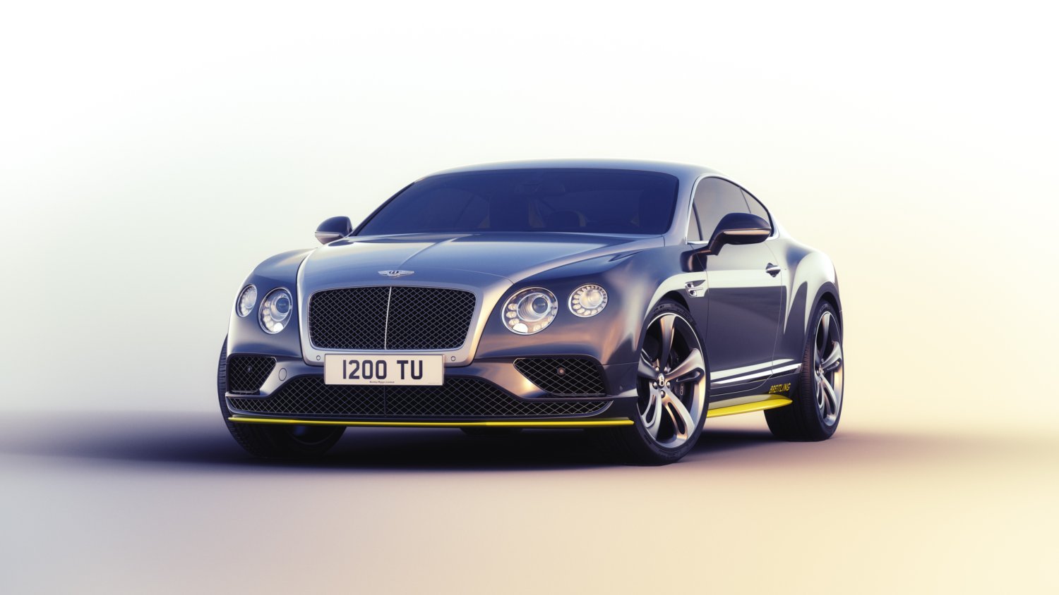 Bentley v této speciální edici zaujme hlavně svým speciálním barevným zpracováním.