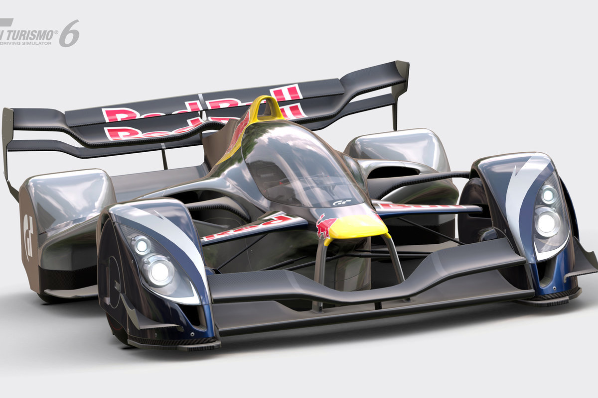 Red Bull X2014 navrhl Adrian Newey pro hru Gran Turismo 6. Dočká se tato vize i své reálné podoby?
