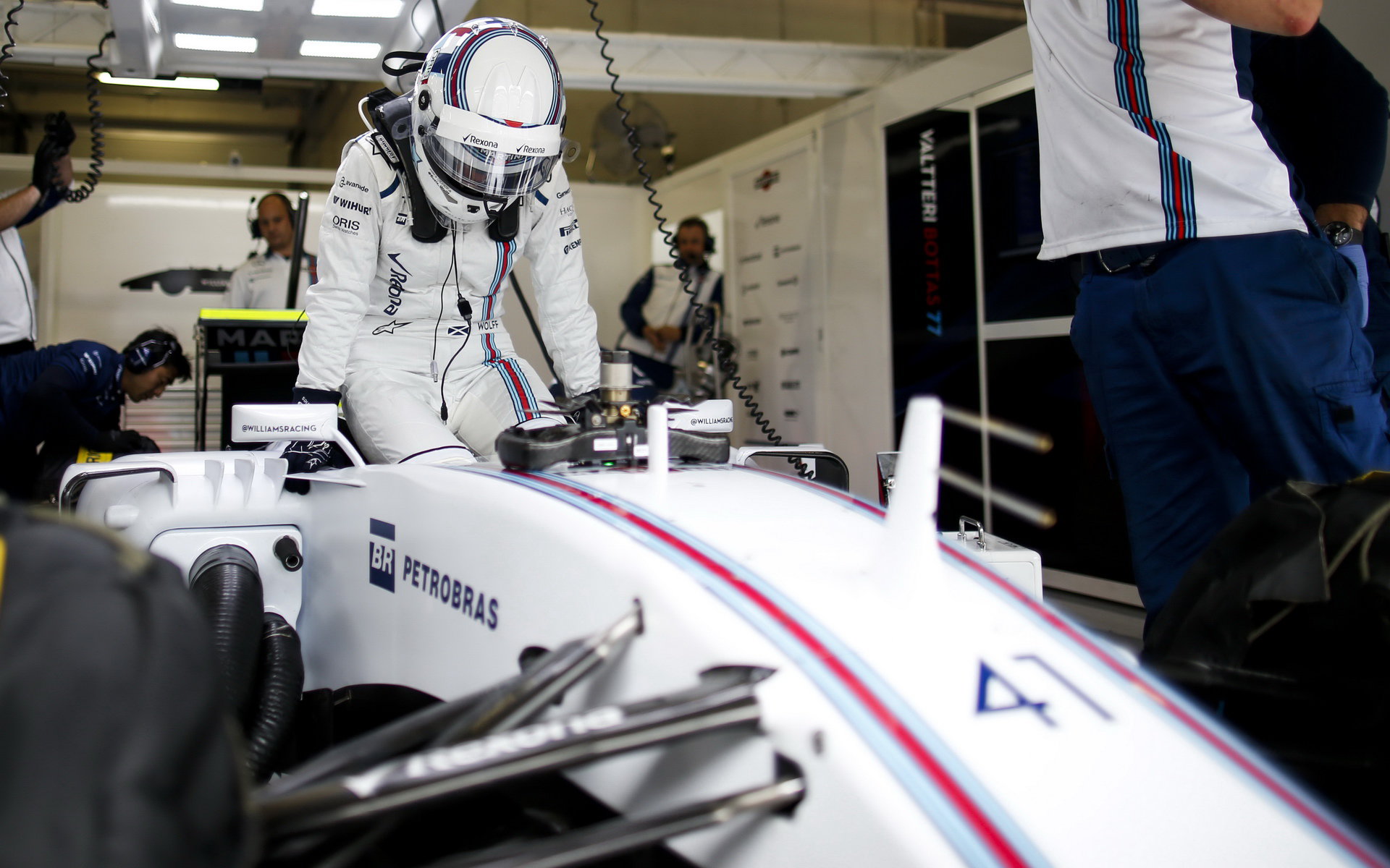Wolffová se naposledy svezla ve Williamsu při Grand Prix Velké Británie