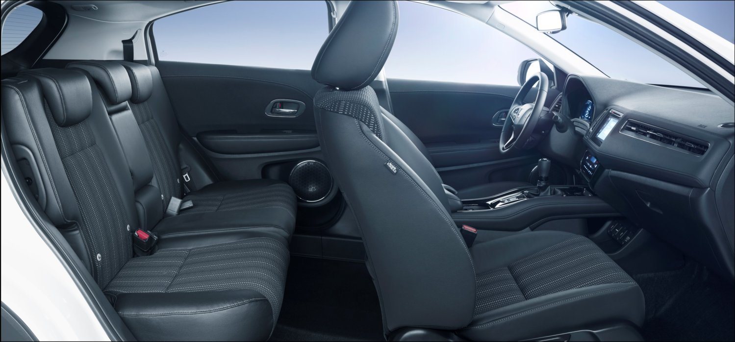 Honda HR-V je vybavena systémem Honda Magic Seat pro ušetření prostoru.