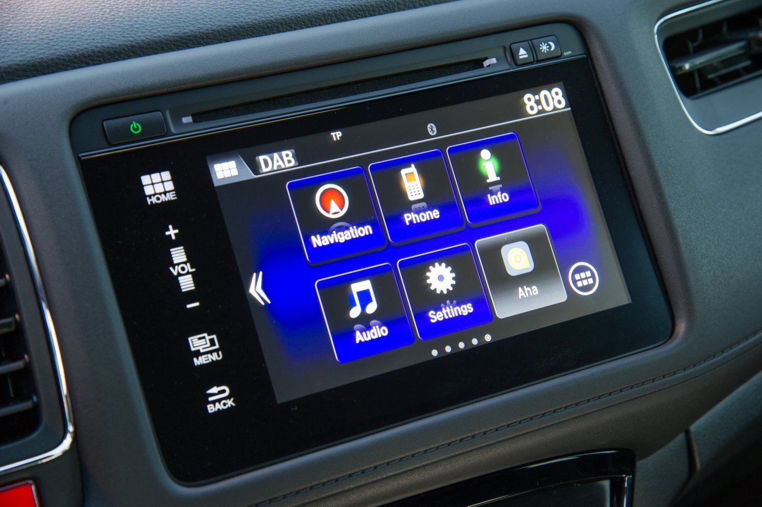 Honda HR-V disponuje i novým informační systém.
