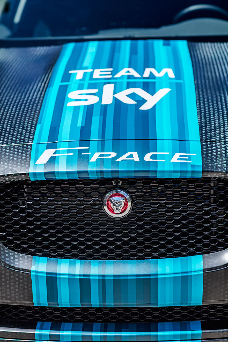 Jaguar podporuje tým Sky již od roku 2010