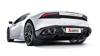 Lamborghini Huracán s novým výfukovým systémem Akrapovič