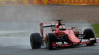 Vettel v dešti
