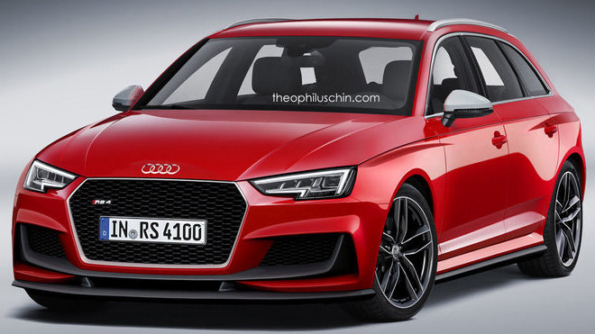 Audi RS4 Avant (render)