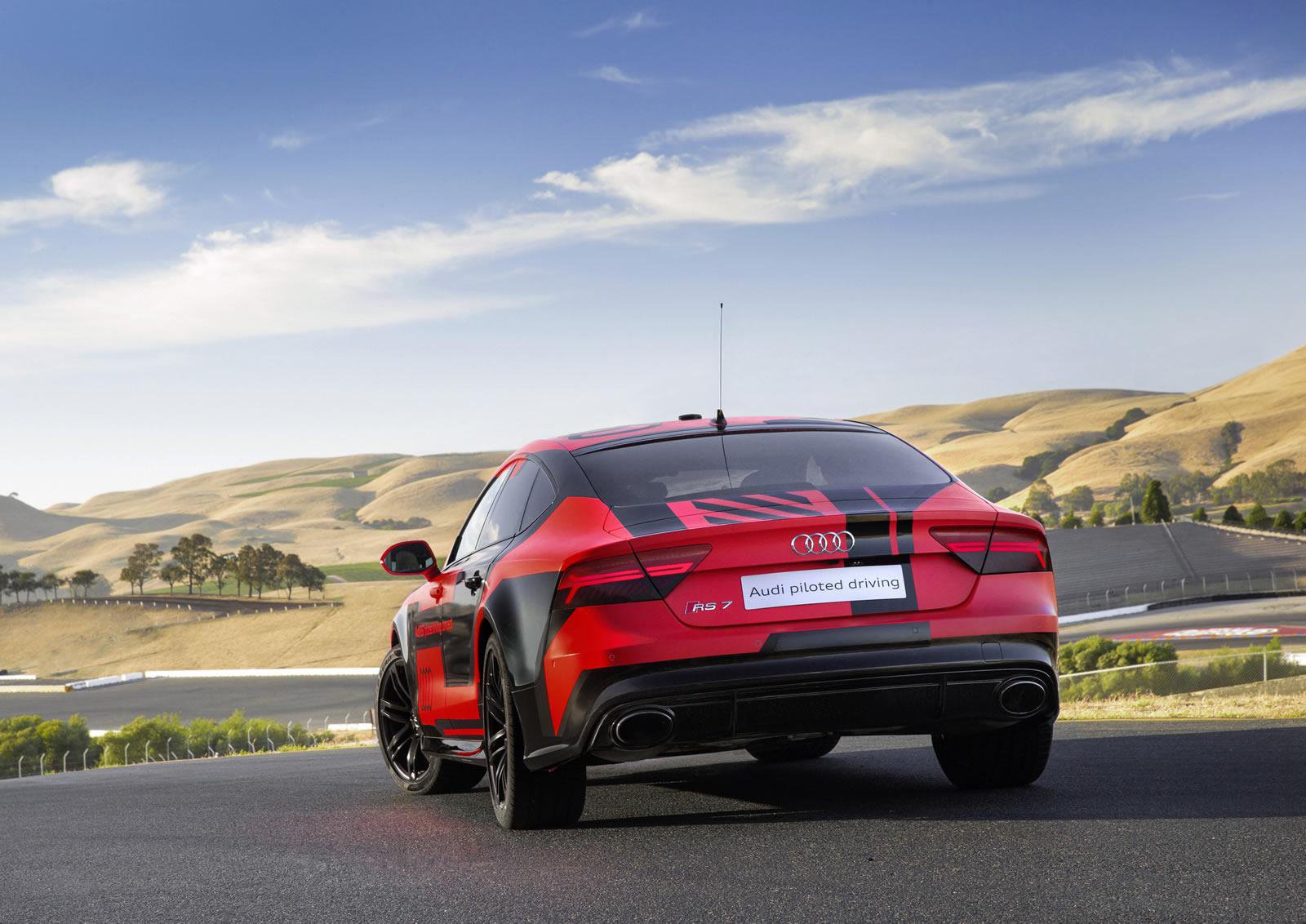 Audi RS7 bezpilotní verze