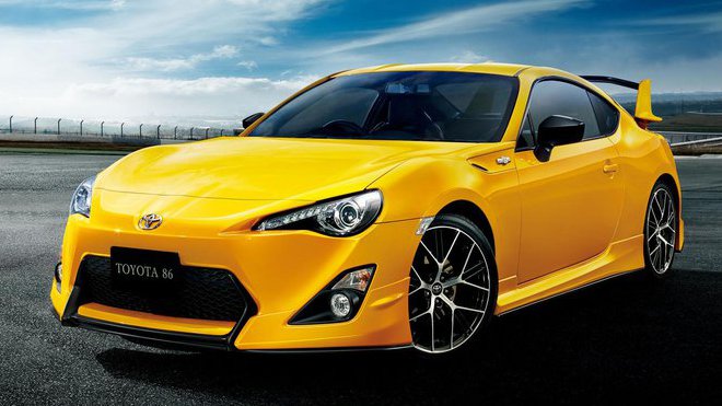 Toyota GT86 Edice Yellow Limited