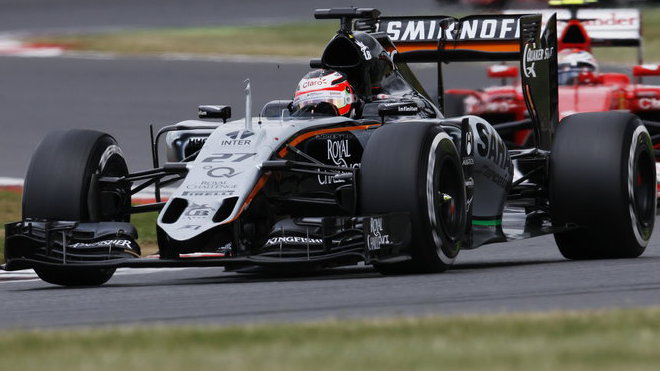 Vylepšená Force India v Silverstone