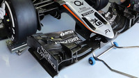 Přední křídlo vozu Force India VJM08 - Mercedes