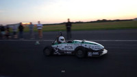 Studentská formule Greenteam-Stuttgart při překonání světového rekordu ve zrychlení z 0 na 100 km/h