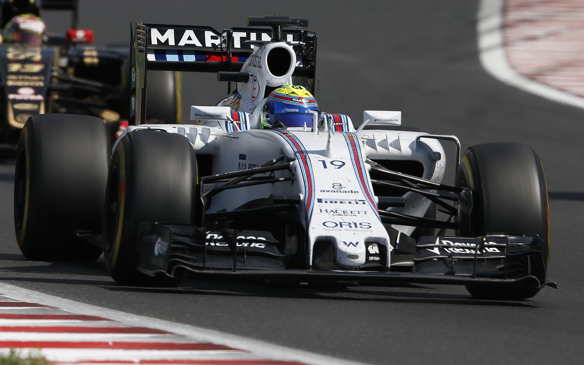 Felipe Massa s Williamsem FW38