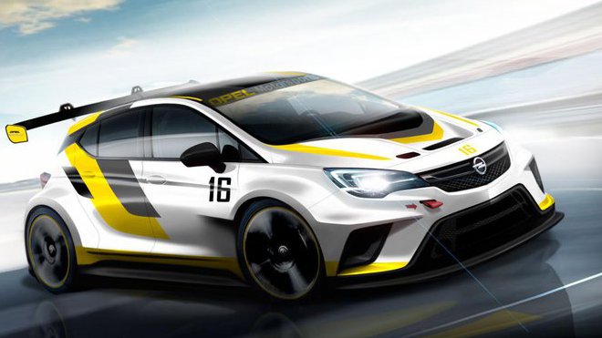 Opel Astra TCR race car