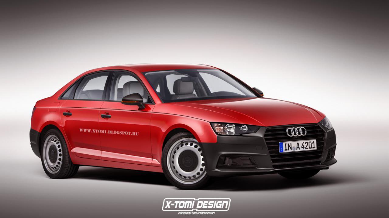Audi A4 (Junior verze render)