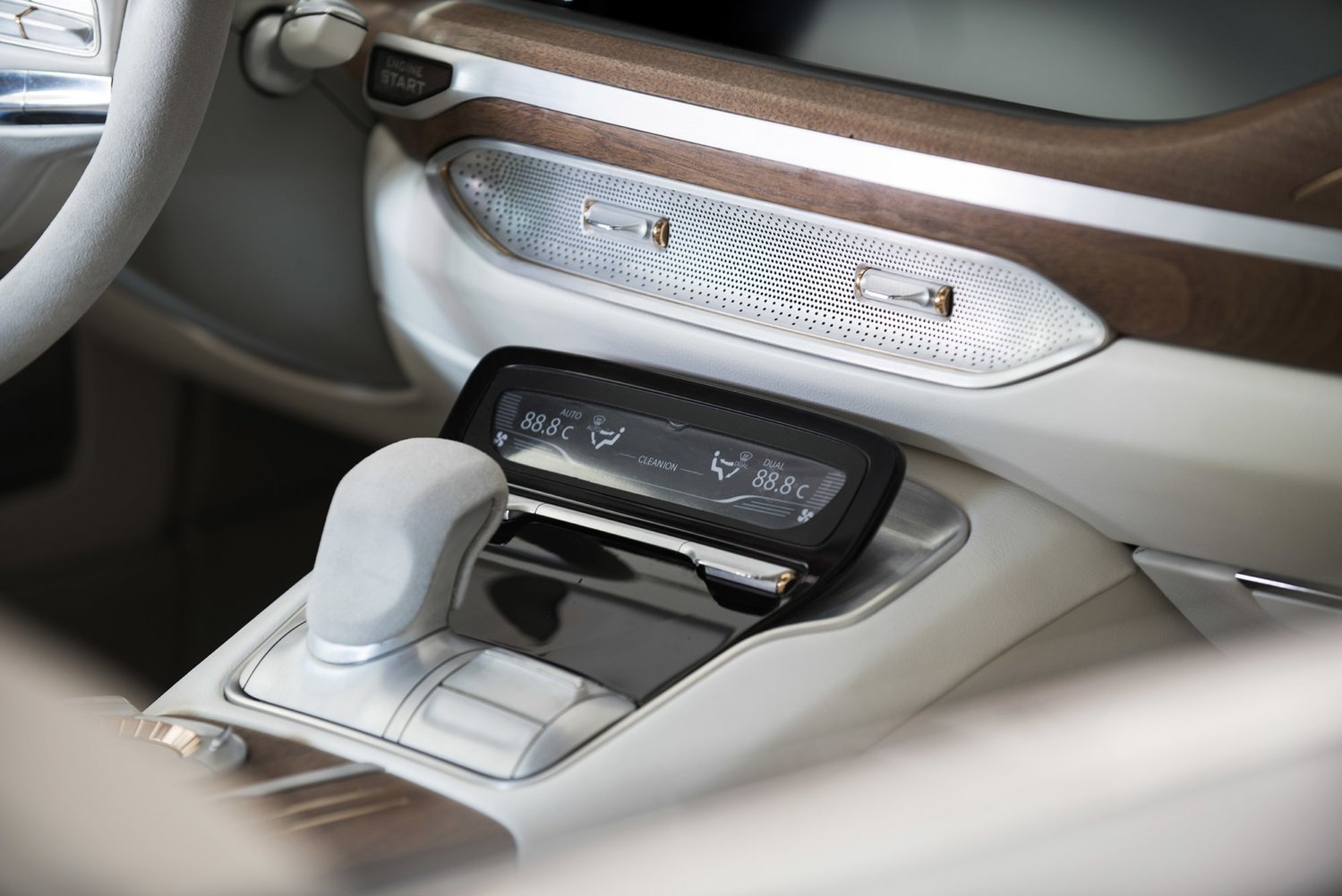 Interier Hyundai Vision G opravdu dýchá luxusem.