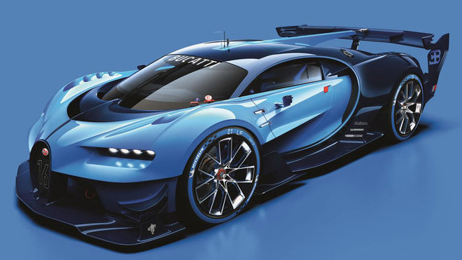 Koncept Bugatti Gran Turismo Vision