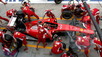 Trénování výměny pneumatik, GP Itálie (Monza)