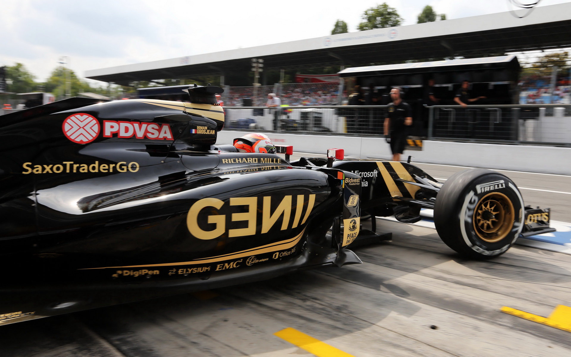 Romain Grosjean, GP Itálie (Monza)