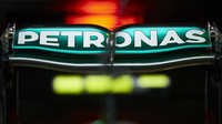 Zadní křídlo vozu Mercedes F1 W06 Hybrid, GP Itálie (Monza)