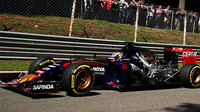 Max Verstappen s odkrytým vozem, GP Itálie (Monza)