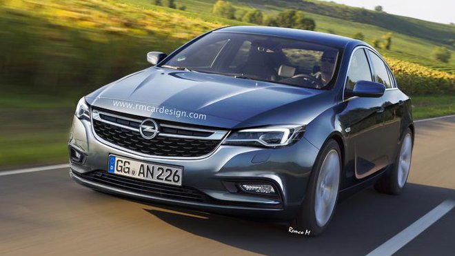 Návrh příští generace Opelu Insignia